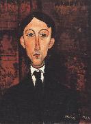 Amedeo Modigliani, Portrait of Manuell (mk39)